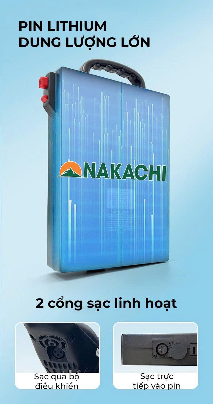 Xe Lăn Điện Gấp Gọn Nakachi NC-012 54